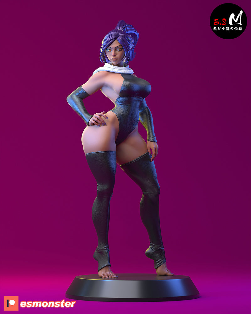 Yoru | Pin-Up Statue Fan Art Miniature Unpainted | E.S Monster