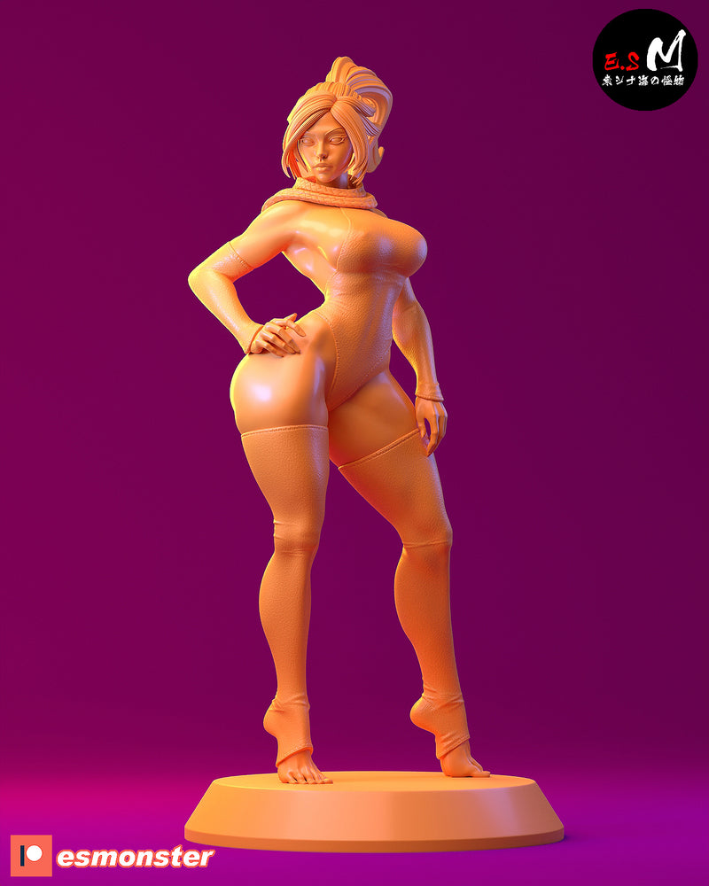 Yoru | Pin-Up Statue Fan Art Miniature Unpainted | E.S Monster