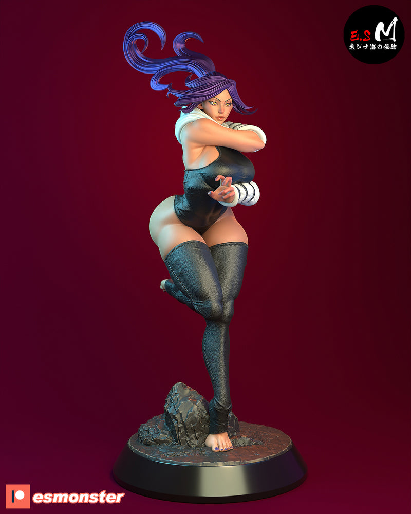 Yoru Bichi | Pin-Up Statue Fan Art Miniature Unpainted | E.S Monster