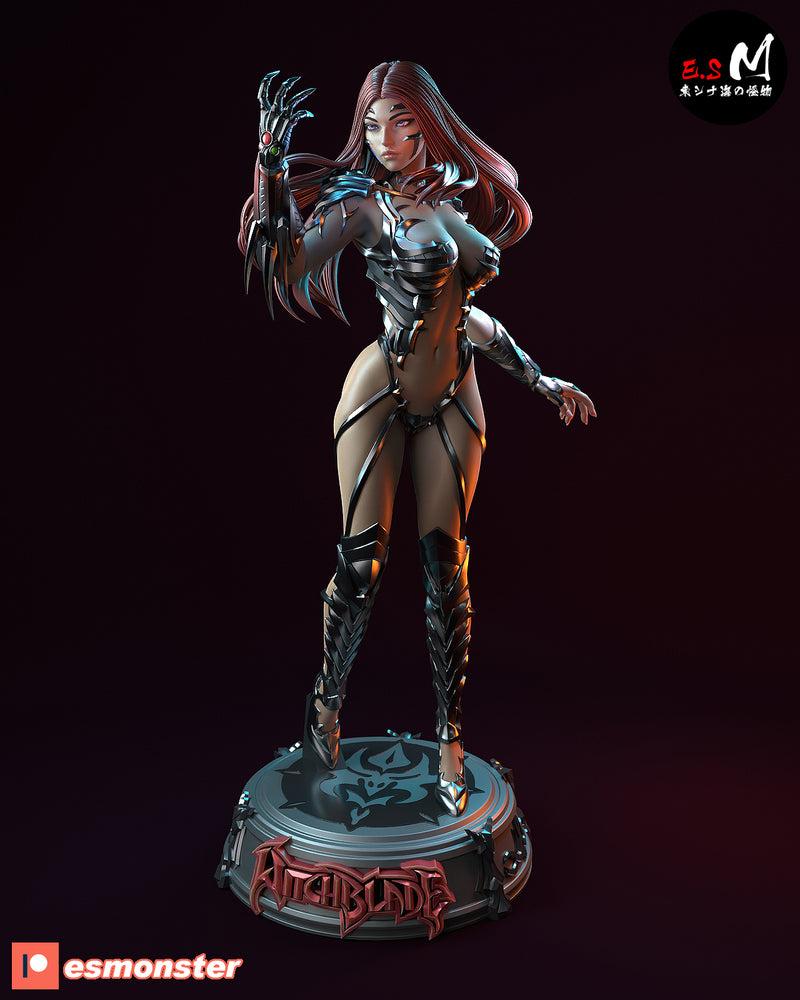 Sara Pezzini | Pin-Up Statue Fan Art Miniature Unpainted | E.S Monster