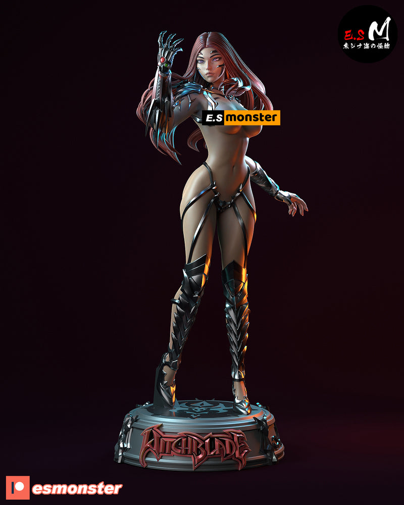 Sara Pezzini | Pin-Up Statue Fan Art Miniature Unpainted | E.S Monster