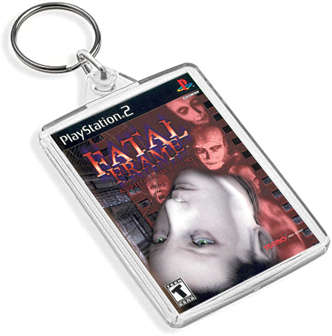 Retro Gaming Box Art Keyring - Gen VI P2 Console Style (Titles A-G)