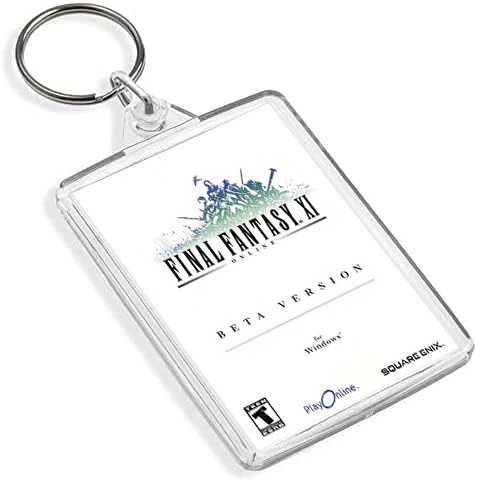 Retro Gaming Box Art Keyring - Gen VI P2 Console Style (Titles A-G)