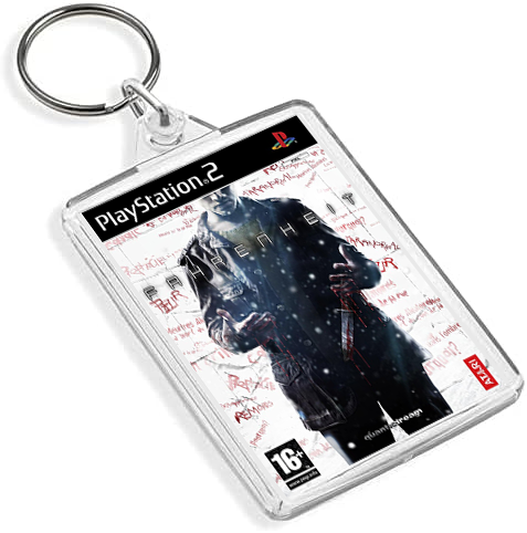 Retro Gaming Box Art Keyring - Gen VI P2 Console Style (Titles A-G)