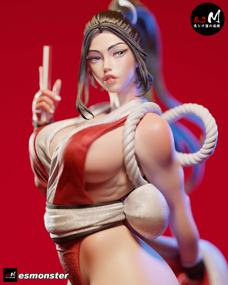 Mai | Pin-Up Statue Fan Art Miniature Unpainted | E.S Monster