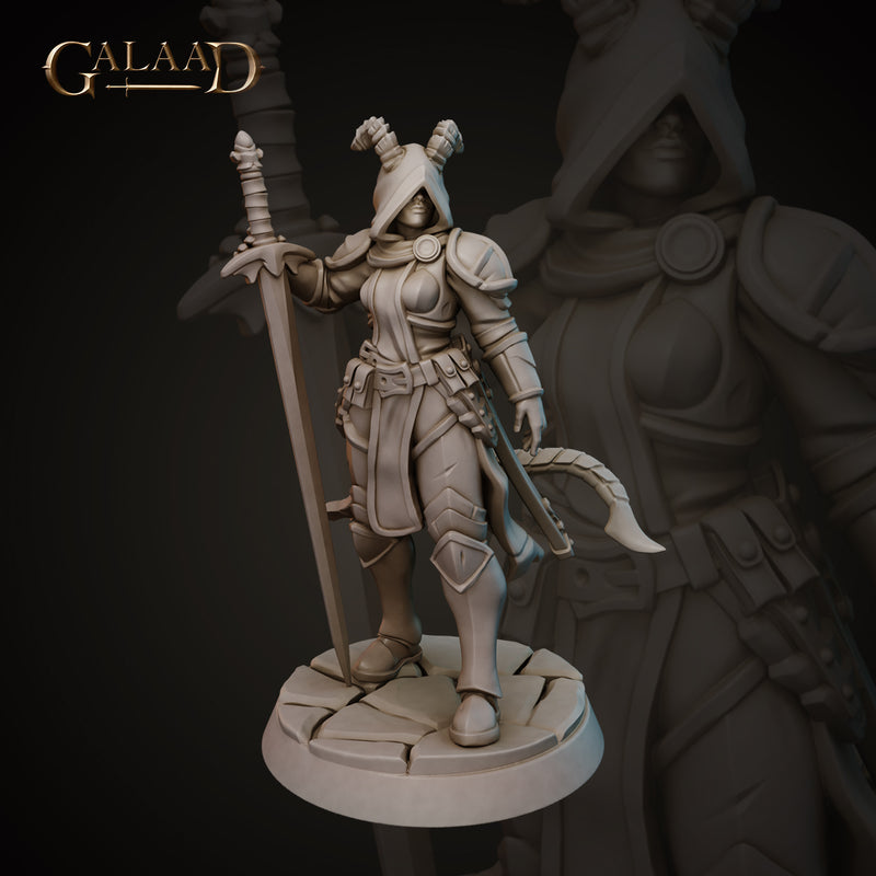 Tiefling Miniatures | Fantasy Miniature | Galaad Miniatures