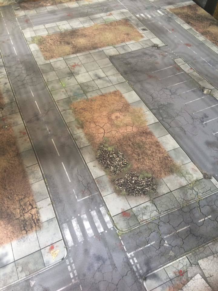 ZOMBIE! wargaming mat — TabletopXtra