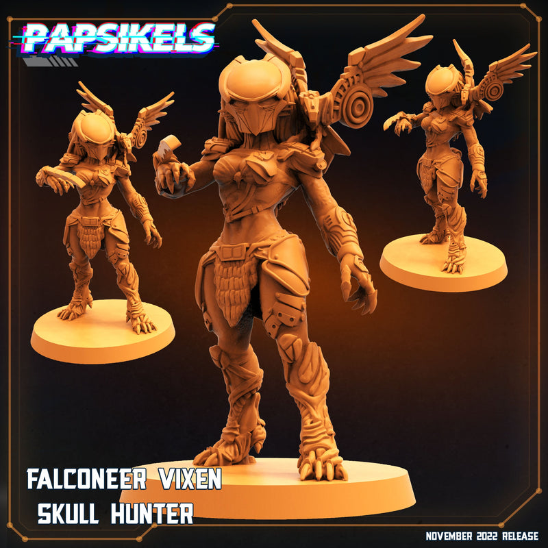 Skull Hunter Miniatures | Aliens Vs Skull Hunters II | Sci-Fi Miniature | Papsikels