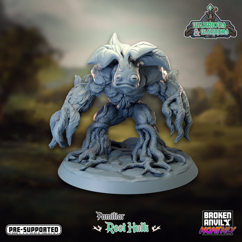 Familiar Root Hulk | Warriors and Warrens | Tabletop RPG Miniature TabletopXtra