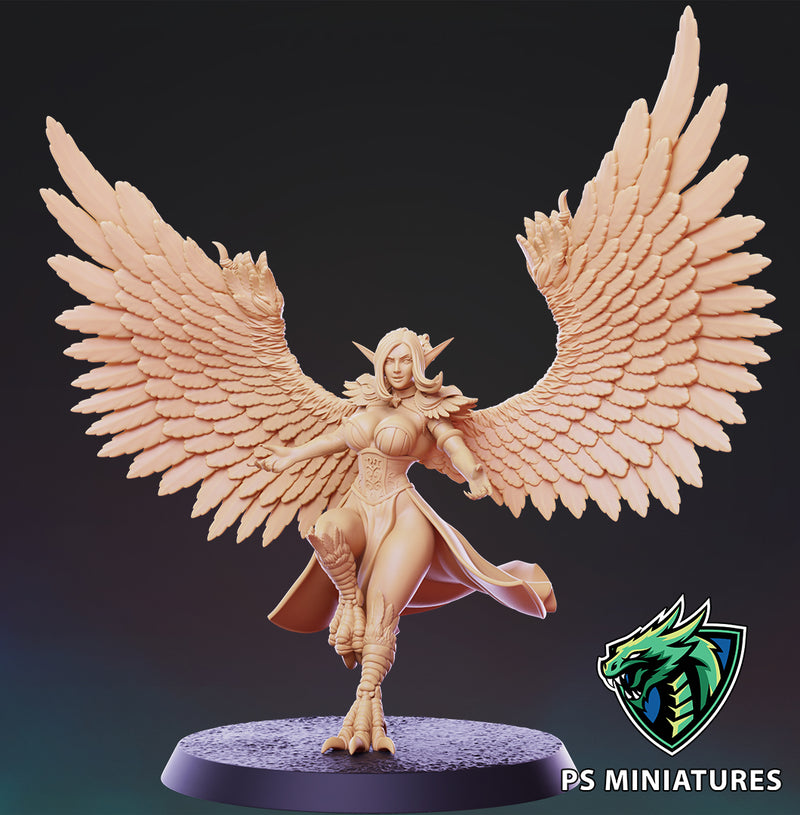 Fantasy Harpy Miniatures | Pin-Up Miniatures | PS Miniatures