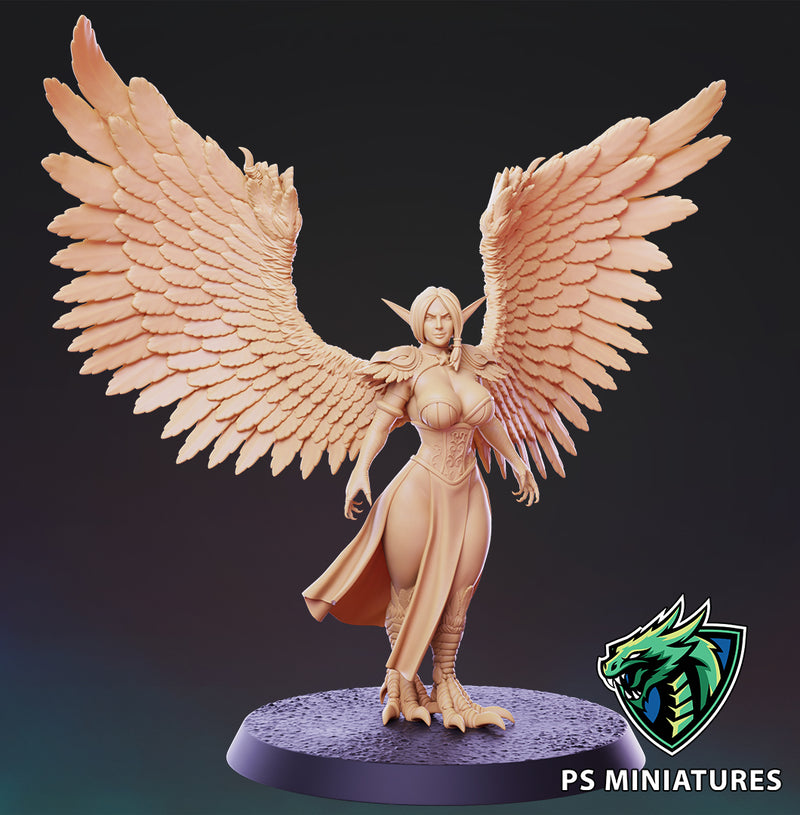 Fantasy Harpy Miniatures | Pin-Up Miniatures | PS Miniatures
