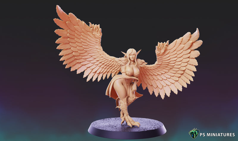 Fantasy Harpy Miniatures | Pin-Up Miniatures | PS Miniatures