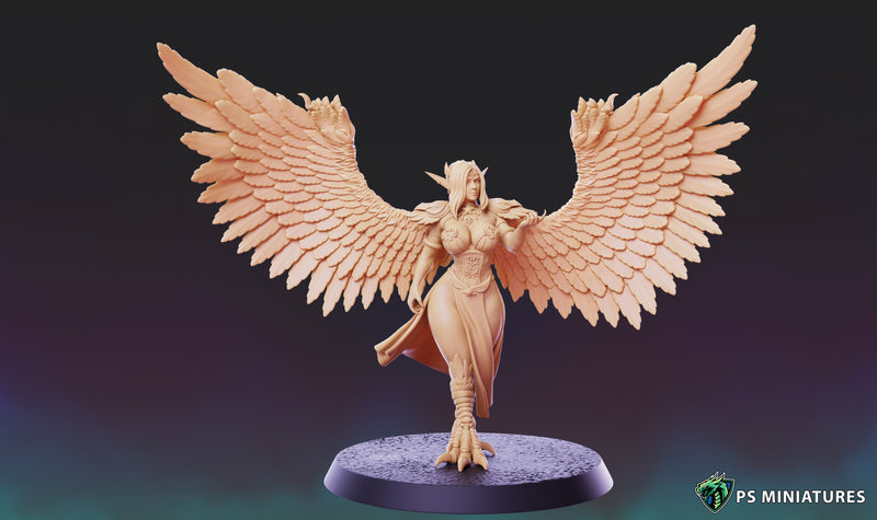 Fantasy Harpy Miniatures | Pin-Up Miniatures | PS Miniatures