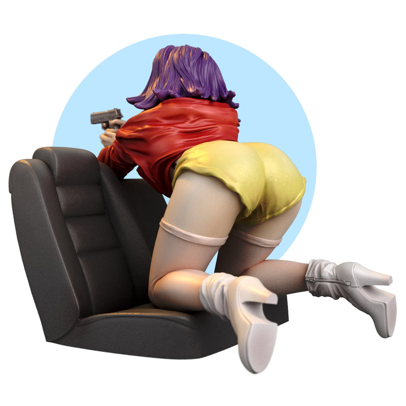 Faye | Pin-Up Statue Fan Art Miniature Unpainted | Torrida Minis