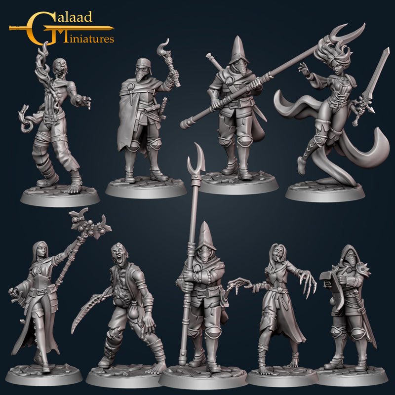 February Adventurer Miniatures (Full Set) | Fantasy Miniature | Galaad Miniatures TabletopXtra