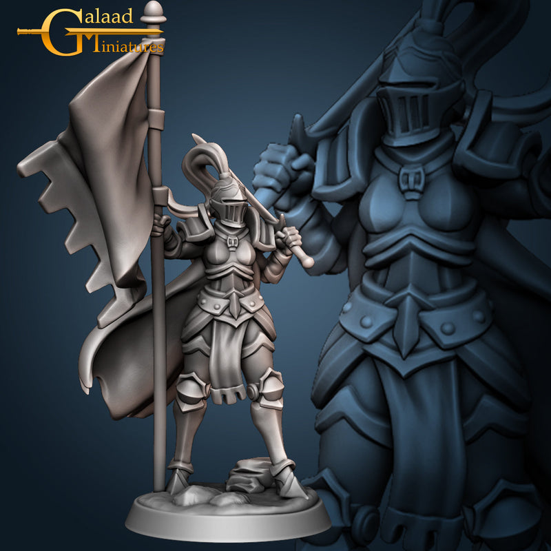Female Knights Miniatures (Full Set) | Fantasy Miniature | Galaad Miniatures TabletopXtra