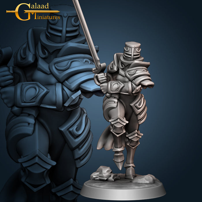 Female Knights Miniatures (Full Set) | Fantasy Miniature | Galaad Miniatures TabletopXtra