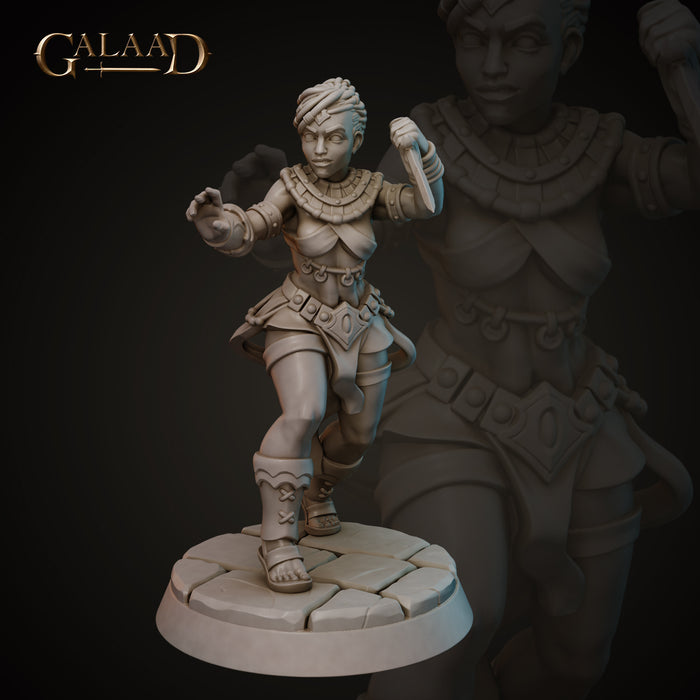 Fighter A | Aztecs | Fantasy Miniature | Galaad Miniatures