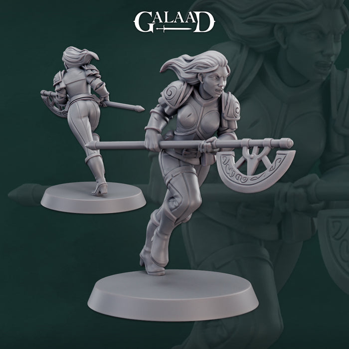 Warrior Knight Miniatures (Full Set) | Fantasy Miniature | Galaad Miniatures