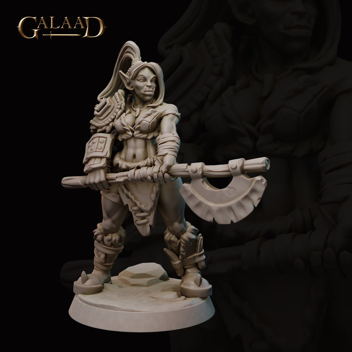 Orc B | Tribal Orcs Clan | Fantasy Miniature | Galaad Miniatures