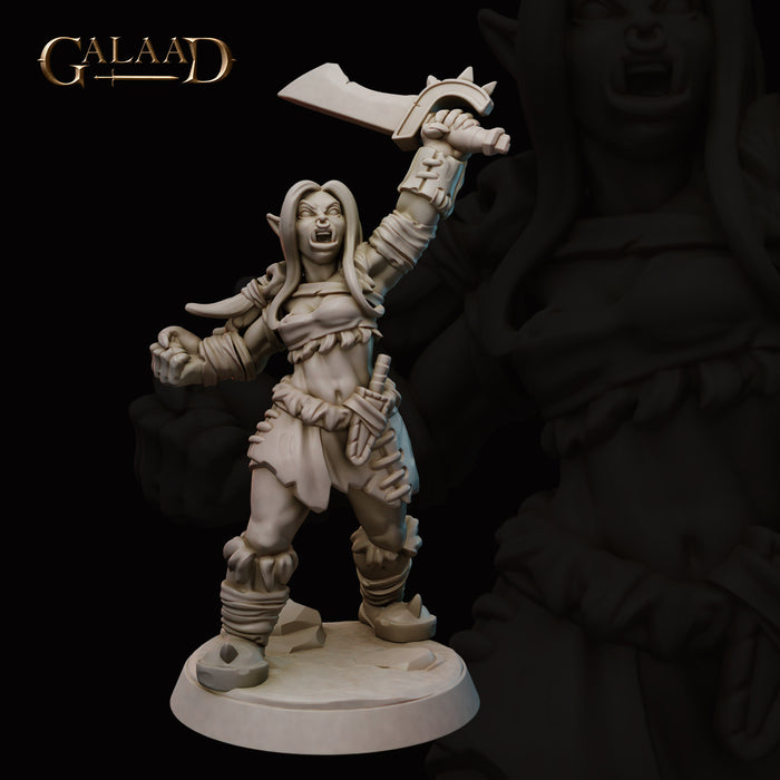 Orc C | Tribal Orcs Clan | Fantasy Miniature | Galaad Miniatures