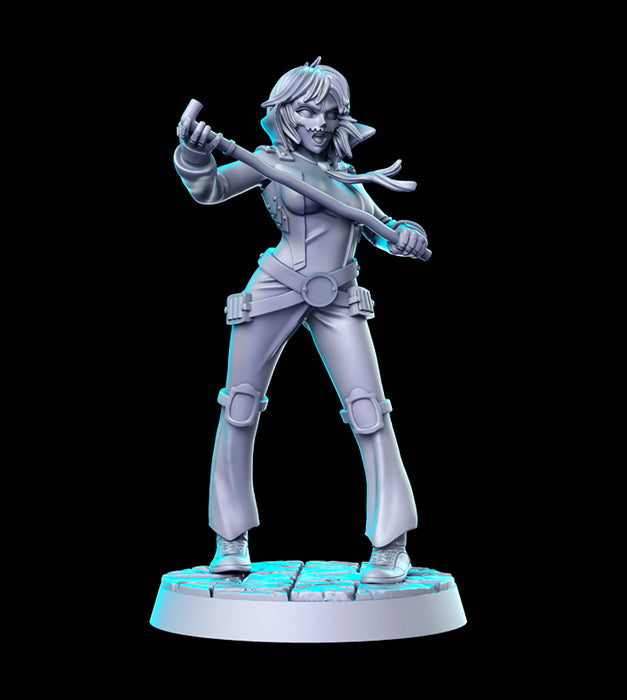 Female Thief Ryujo | Classic JRPG Vol 19 | Fantasy Miniature | RN Estudio