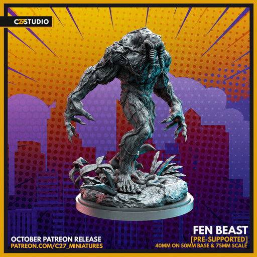 Fen Beast | Heroes | Sci-Fi Miniature | C27 Studio TabletopXtra