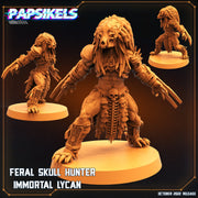 Feral Skull Hunter Miniatures | Rambutan Breakers | Sci-Fi Miniature | Papsikels TabletopXtra