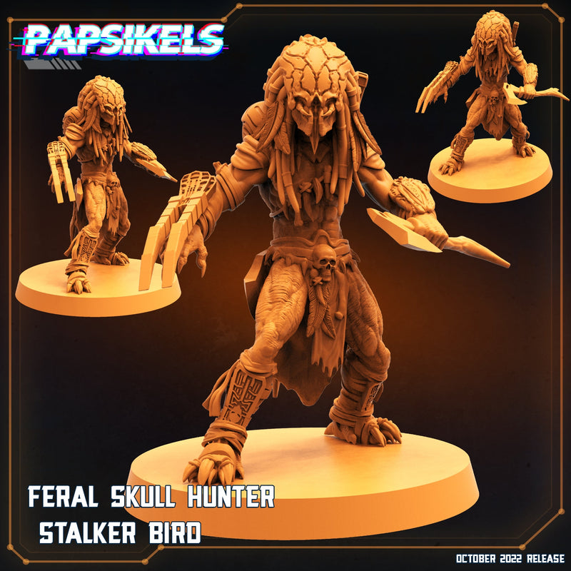 Feral Skull Hunter Stalker Bird | Rambutan Breakers | Sci-Fi Miniature | Papsikels TabletopXtra