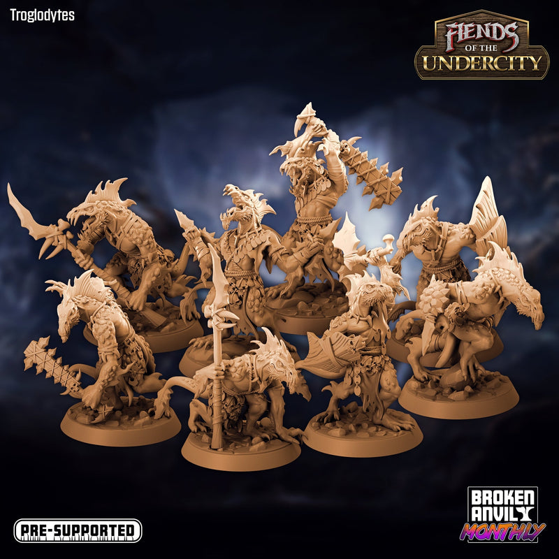 Fiends of the Undercity Miniatures (Full Set) | Tabletop RPG Miniature TabletopXtra