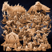 Fiends of the Undercity Miniatures (Full Set) | Tabletop RPG Miniature TabletopXtra