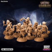 Fiends of the Undercity Miniatures (Full Set) | Tabletop RPG Miniature TabletopXtra