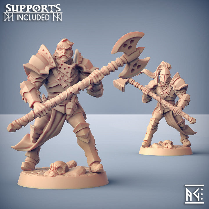 Fighter B | Human Fighters Guild | Fantasy D&D Miniature | Artisan Guild TabletopXtra