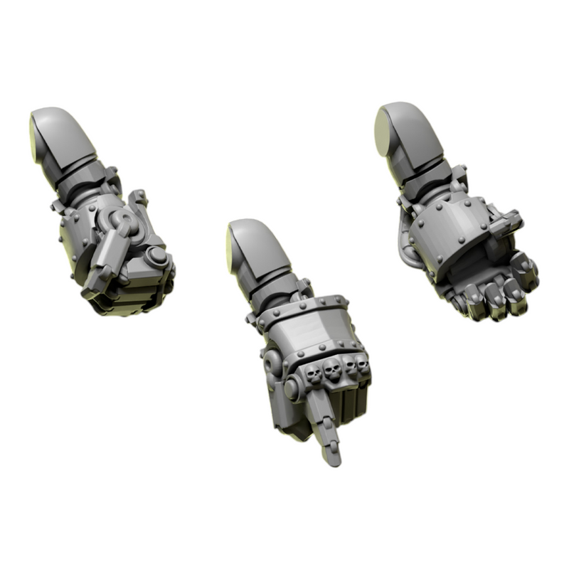 Fist Pairs | Eternal Pilgrims | Conversion Bits For 28mm 32mm Sci-fi Marines