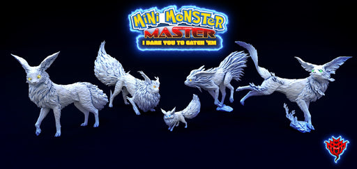 Five Mystics Miniatures | Mini Monster Master | Fantasy Miniature | Mini Monster Mayhem TabletopXtra