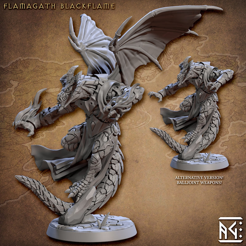 Draconian Scourge Miniatures (Full Set) | Fantasy D&D Miniature | Artisan Guild