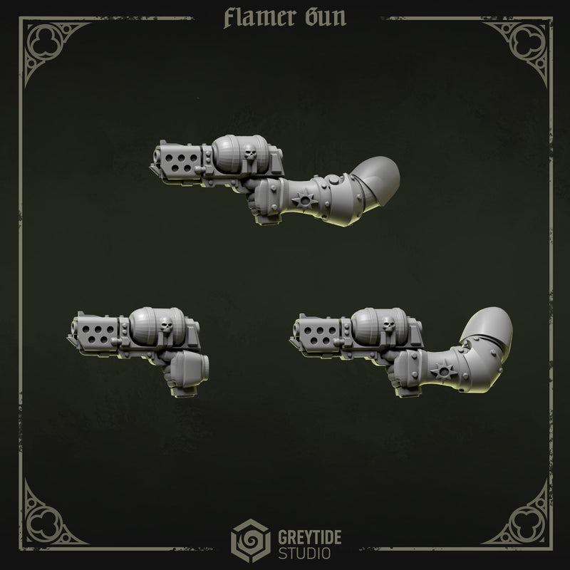 Pistols | Eternal Pilgrims | Conversion Bits For 28mm 32mm Sci-fi Marines