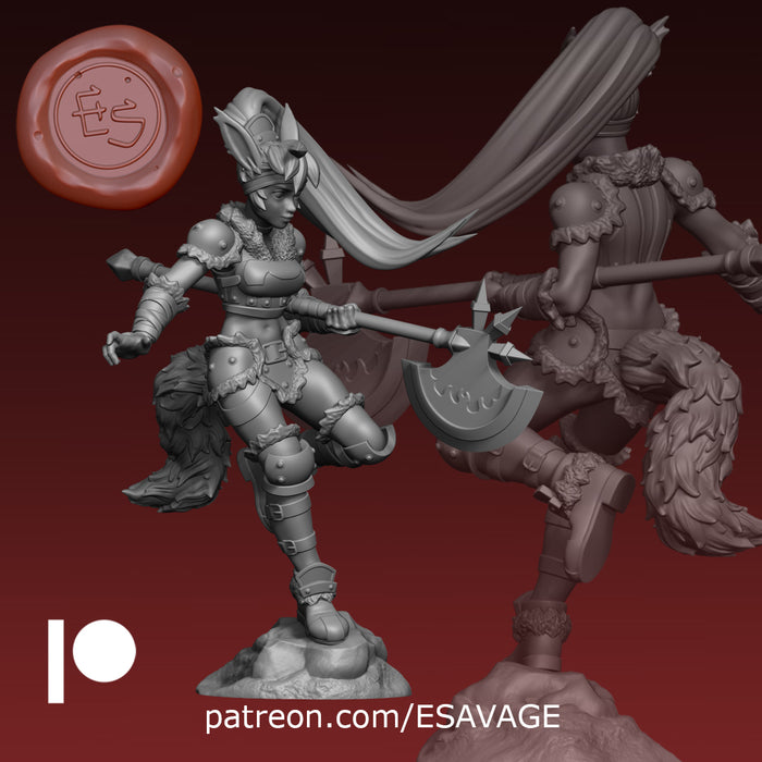 Flame | Fantasy Miniature | Ethan Savage Studios