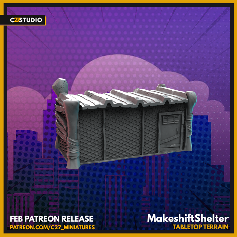 Makeshift Shelter | Terrain | C27 Studio