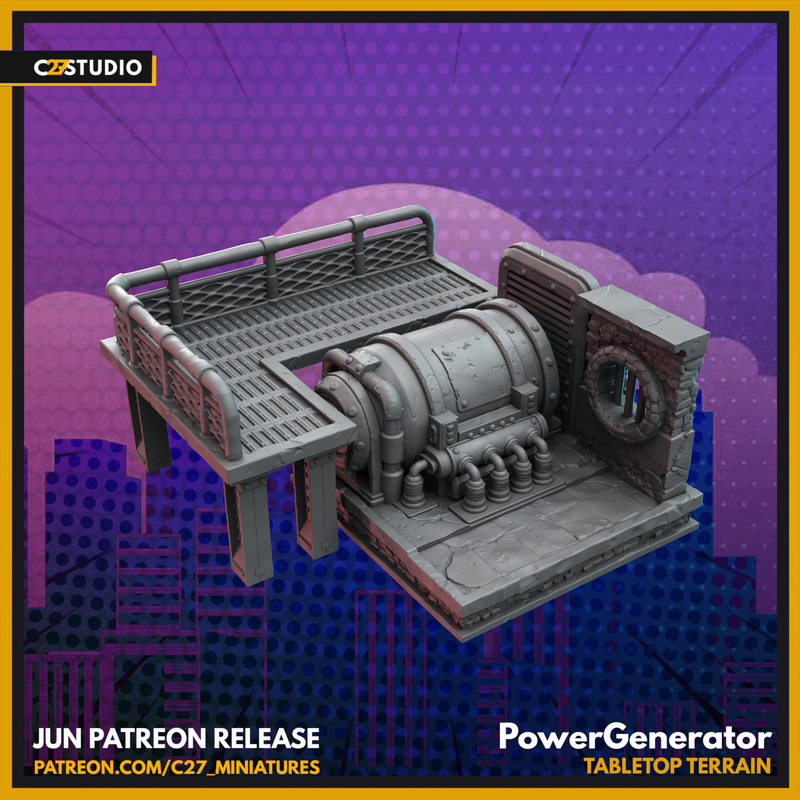Sewer Power Generator | Terrain | C27 Studio