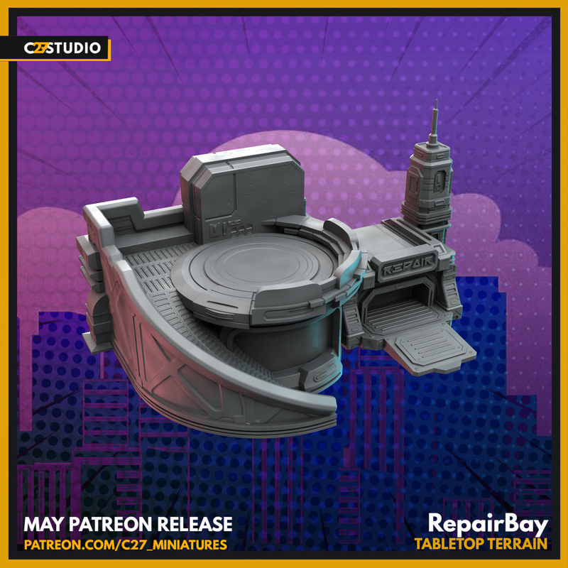 Repair Bay Sector 27 | Terrain | C27 Studio