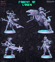 Forest of Loses Miniatures (Full Set) | Fantasy Miniature | RN Estudio TabletopXtra