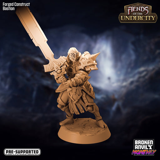 Forged Construct Bastion | Fiends of the Undercity | Tabletop RPG Miniature TabletopXtra