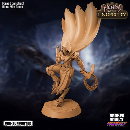 Forged Construct Black Mist Ghost | Fiends of the Undercity | Tabletop RPG Miniature TabletopXtra