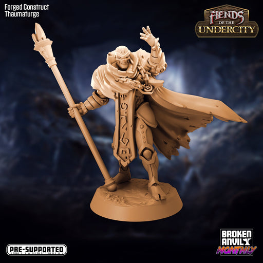 Forged Construct Thaumaturge | Fiends of the Undercity | Tabletop RPG Miniature TabletopXtra