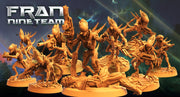 Fran Nine Team Miniatures | Sci-Fi Specials | Sci-Fi Miniature | Papsikels TabletopXtra