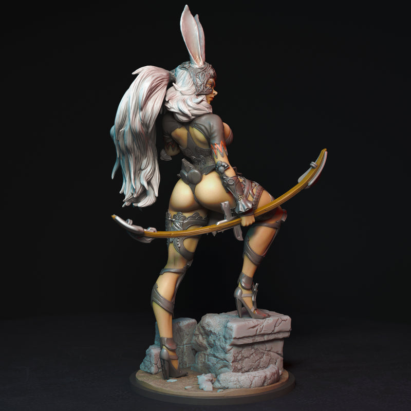 Fran | Pin-Up Statue Fan Art Miniature Unpainted | Torrida Minis