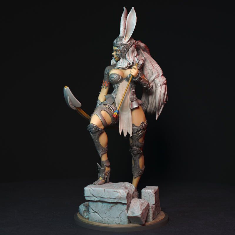 Fran | Pin-Up Statue Fan Art Miniature Unpainted | Torrida Minis