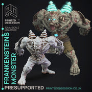 Frankensteins' Monster Miniatures (Full Set) | Fantasy Miniature | Printed Obsession TabletopXtra