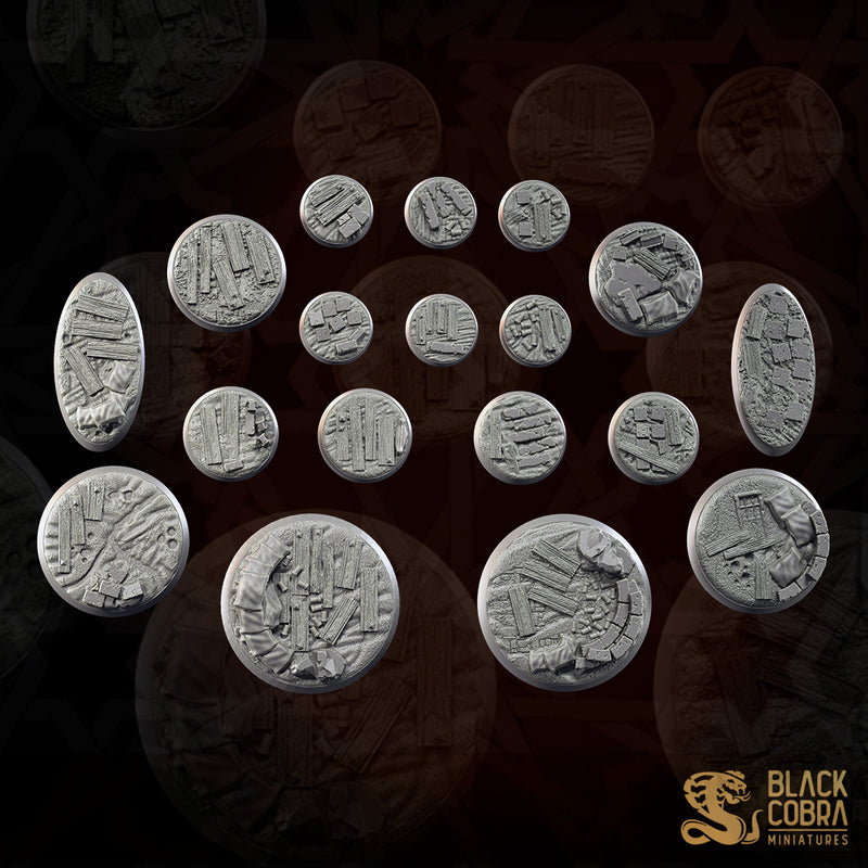 Trench Bases | Black Cobra Miniatures